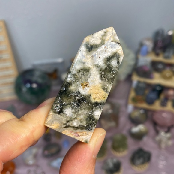 Other - OCEAN JASPER DRUZY CRYSTAL TOWER